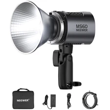 NEEWER LED Video Light 65W 5600K Daylight Mini COB Continuous Output Lighting