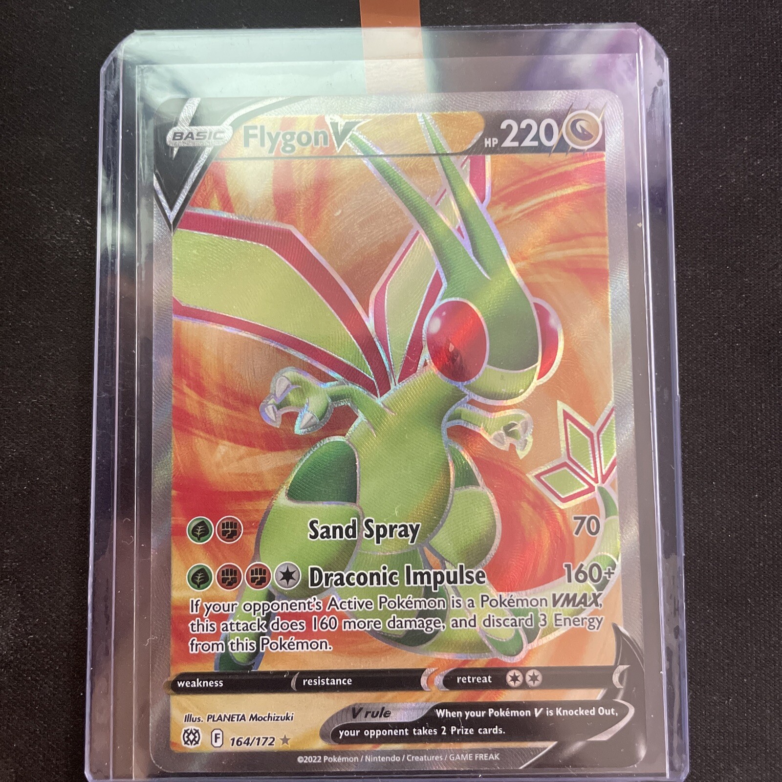 Flygon V 164/172 Ultra Rare - 2022 Pokemon Brilliant Stars NM