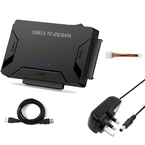 USB 3.0 to IDE/SATA Converter Adapter Kit For 2.5"/3.5" SATA/IDE/SSD Hard Drive