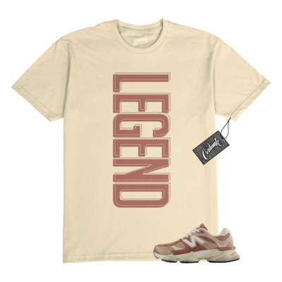 9060 Sparrow Flat Taupe Vintage Rose T Shirt to Match LEGEND