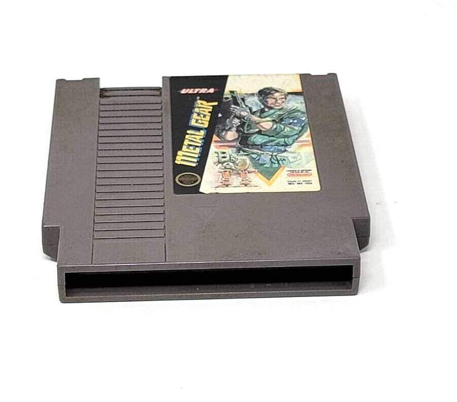Nintendo NES Ultra Metal Gear Video Game Cartridge Only Preowned Condition As Is - Image 4 of 4