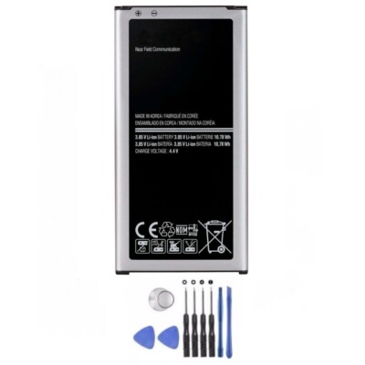 For Samsung Galaxy S5 900BBC EB-BG900BBU I9600 Battery Replacement 2800 mAh Tool