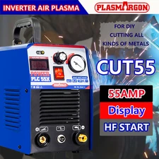 Plasma Cutter CUT55 55Amp 110V Inverter DC Air HF Start Cutting Machine 14mm