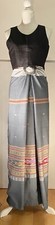 Thai traditional pattern woven sarong, Thai wrap sarong, Thai wrap skirt