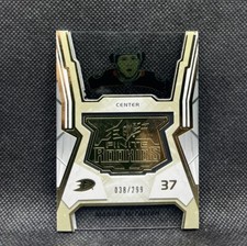 Mason McTavish /299 SPx Finite Rookies Gold 2021-22 Upper Deck Hockey NHL #F-46