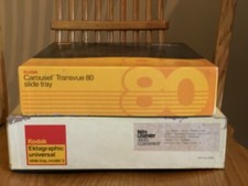 kodak carousel transvue 80 slide tray. Lots Of 2.