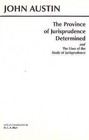 The Province of Jurisprudence Determined and The Uses of the Study of Jurisprudence by John Austin (Paperback, 1998)