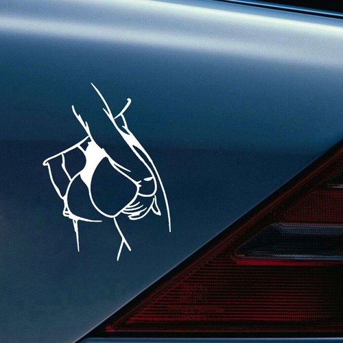 Reflective Car Sexy Girl Vinyl Decal Body Window Beauty Girl Sticker Accessories - Picture 3 of 11