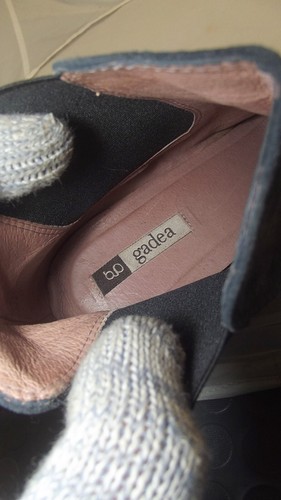 Gadea Stivaletto Da Donna 41 Blu Pelle Scamosciata Stile Casual Tronchetto - Bild 5 von 10