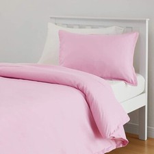 Soft, Easy Wash, Lightweight Microfiber Kids Duvet Cover Set - Twin/Twin XL Pink