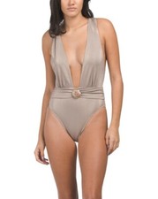GOTTEX White Sands One-piece Swimsuit size 10