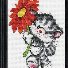 StitchMaster's Diverse Cross Stitch Kit: Count Your Way to Creativity!