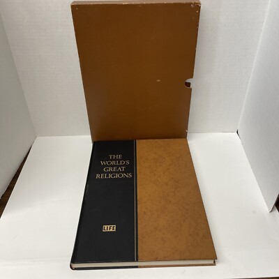 The World's Great Religions Time Life 1957 Large Hardcover Coffee Table Book