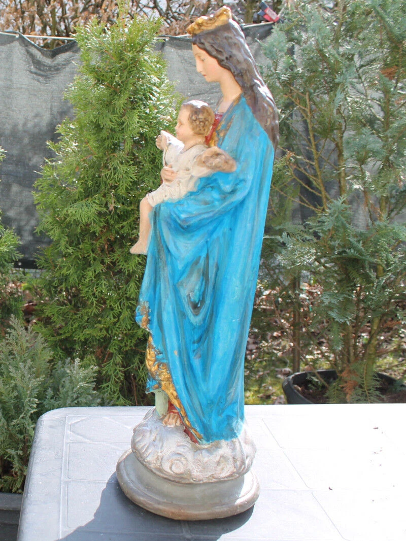 Maria mit Jesuskind-Madonna-Statue-Figur-Höhe ca. 43 cm