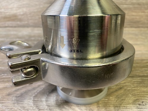 VNE CORPORATION 45C-61.0-E T316L 1'' FS17813 FEDERRÜCKSCHLAGVENTIL - Bild 4 von 7