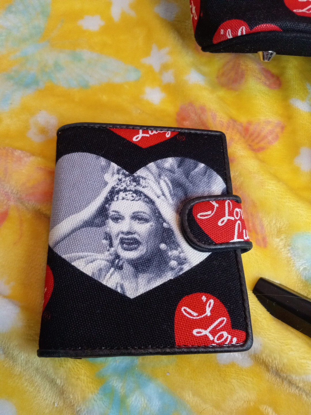 I Love Lucy Purse With Wallet And Coin Purse New image 7