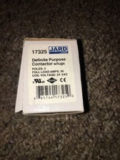 Definite Purpose Contactor JARD 17325 2 Poles, 30A, 24VAC Electrical HVAC