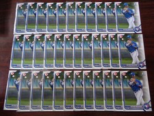 2022 Bowman Estiven Machado #BP-12 1st Year ROOKIE CARD Lot of 35-BLUE JAYS