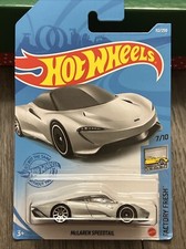 Hot Wheels 112 Factory Fresh 7/10 McLAREN SPEEDTAIL Silver 2021