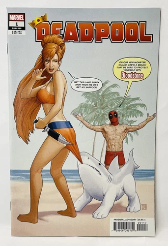 DEADPOOL 1 (Marvel 2020) Christopher Variant Elsa Bloodstone Jeff Coppertone