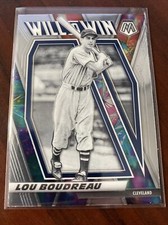 2021 Panini Mosaic Baseball Lou Boudreau Will to Win #WTW11 - Cleveland