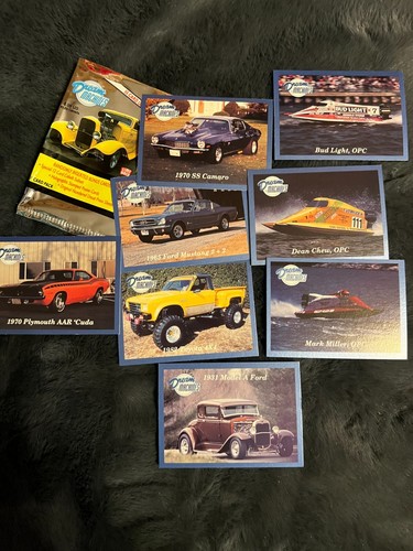 Dream Machines Collectible Cards 1992 Lime Rock - Picture 2 of 8