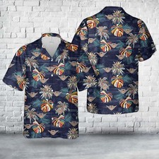 US Marine Corps Combat Aircrew Badge Wings Hawaiian Shirt