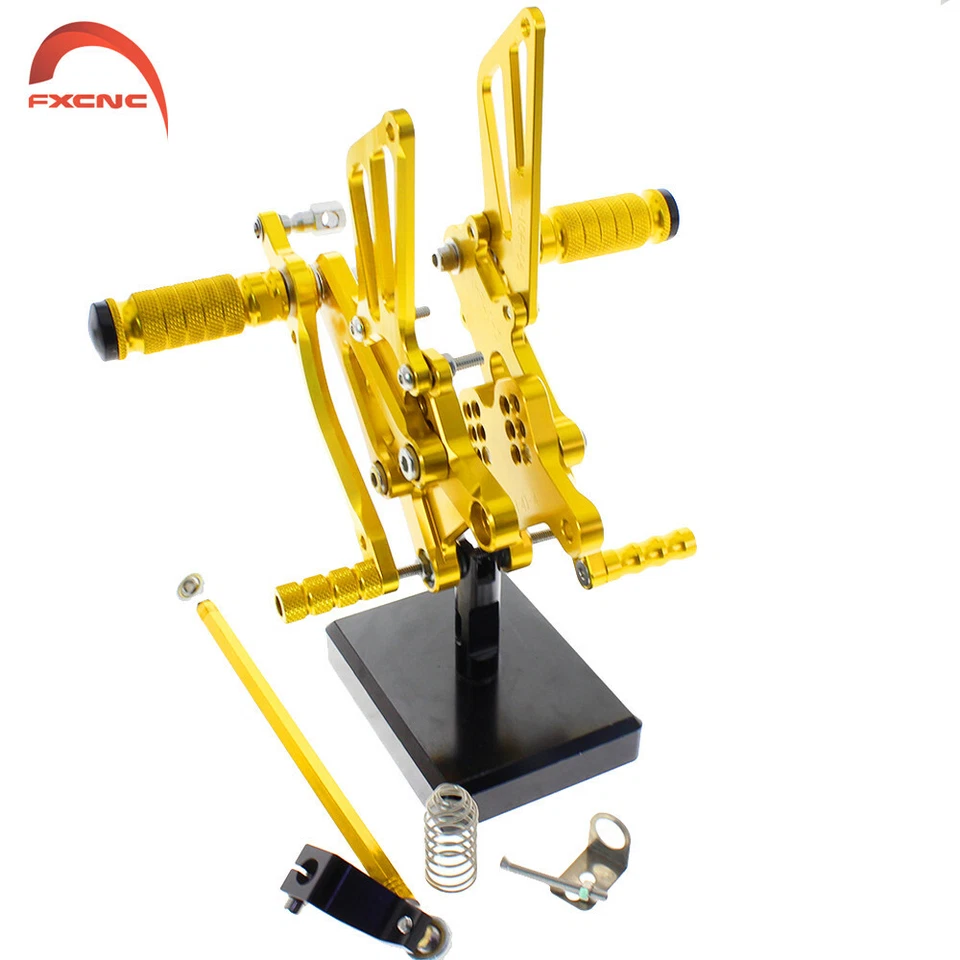 Reposapiés ajustable CNC estriba trasera para Honda CBR600 F4I 2001-2007 2006 Foto 2 de 4