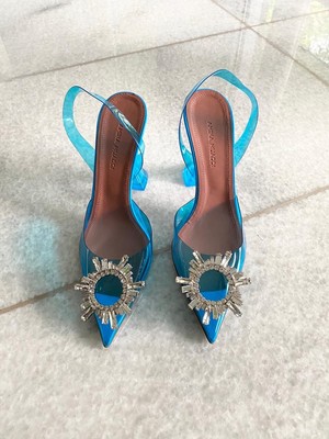 begum glass slingback