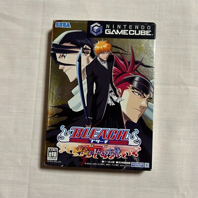 Bleach GC Tasogare Ni Mamieru Shinigami Nintendo Game Cube Japan