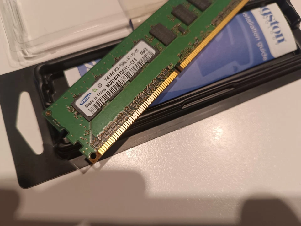 N. 1x1GB Memory Module Upgrade Dell - 1GB 1Rx8 PC3-8500E-07-10-D0 - Immagine 2 di 4