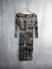 MAX MARA WEEKEND DRESS SIZE MEDIUM, JERSEY BODY CON. SILK/COTTON MIDI