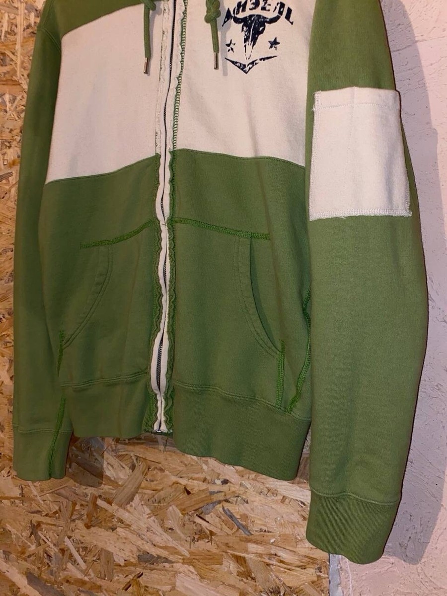 diesel Daytona 90s archive ライダースジャケット Vintage Archive Rare Y2K Diesel Full Zip Jacket Bandits