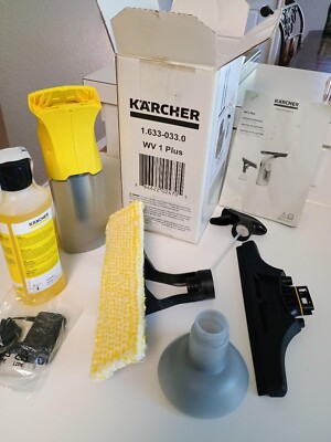 Karcher WV 1 Plus Window Vac Electric Squeegee Cleaner - New Open Box