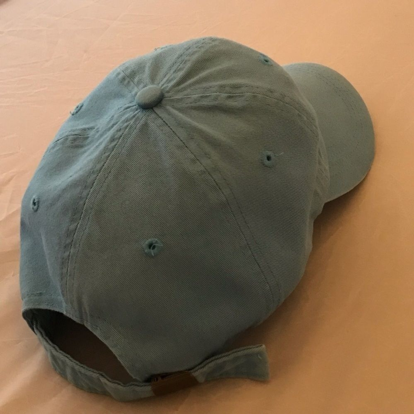 Light Blue Simple Plain Baseball Hat - image 8