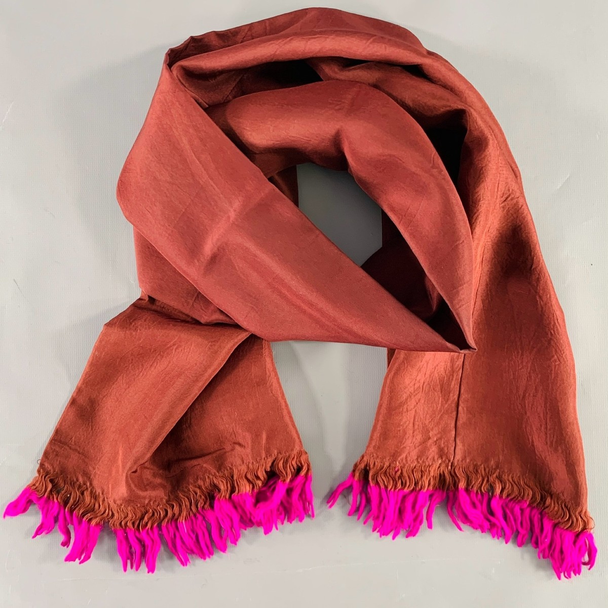 小物 DRIES VAN NOTEN - long long scarf DriesVanNotenFW2000redextralon