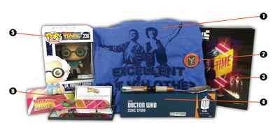 October 2015 Time Lootcrate Loot Crate Complete (Mens Size L