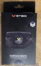 Stedi Surface White LED Rock Light 5700K (4 x 4 / Camping) New