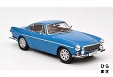 Miniature Car 1/18 Volvo 1800 S 1969 Blue Classic Diecast Collectible Japan