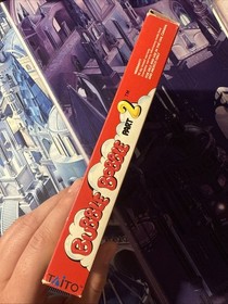 Bubble Bobble Part Two (NES, 1993, TAITO)  - Cleaned & Tested