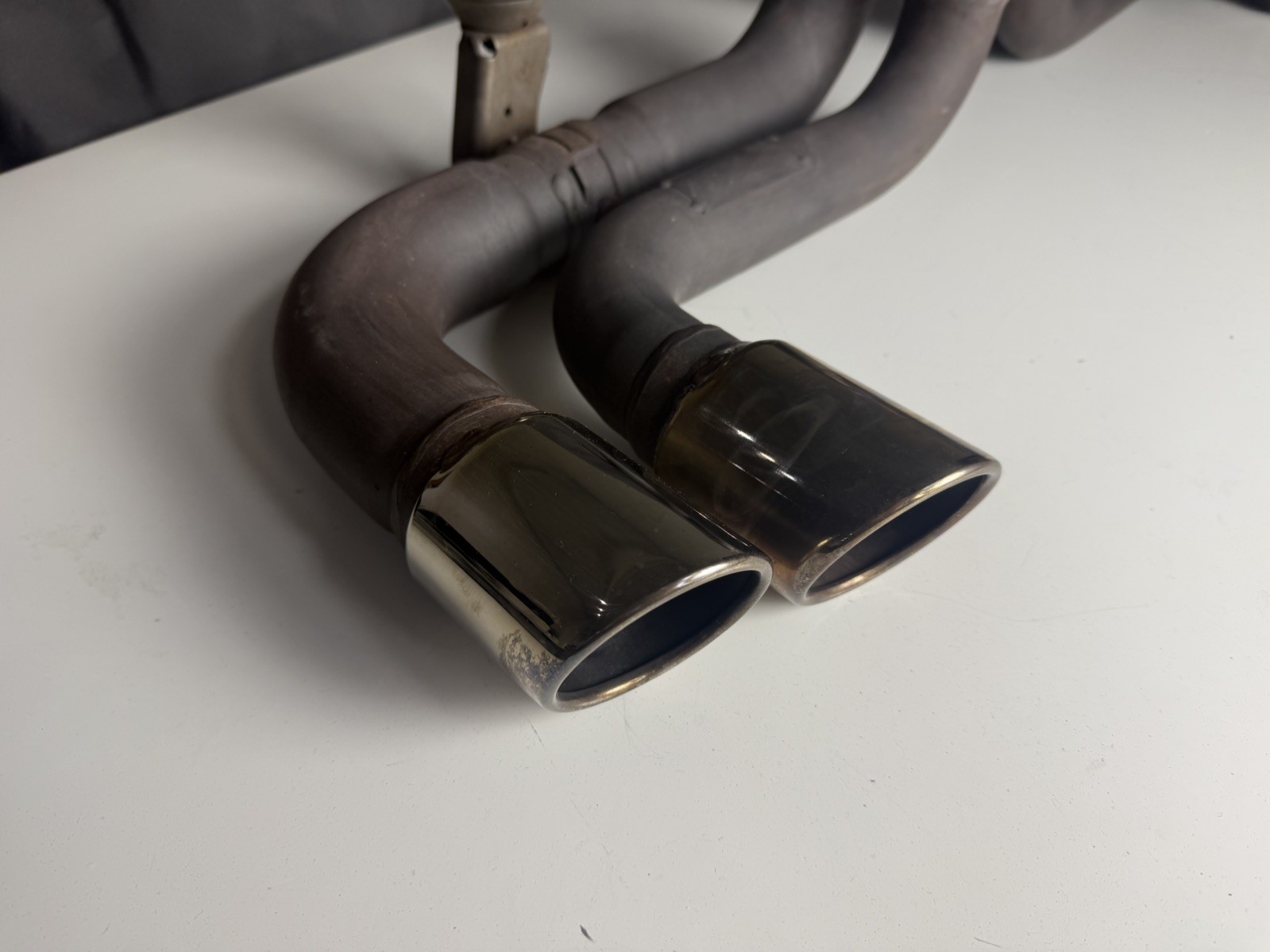 Ferrari 360 Modena OEM Exhaust Pipes Left Right 2057260101 2057260201