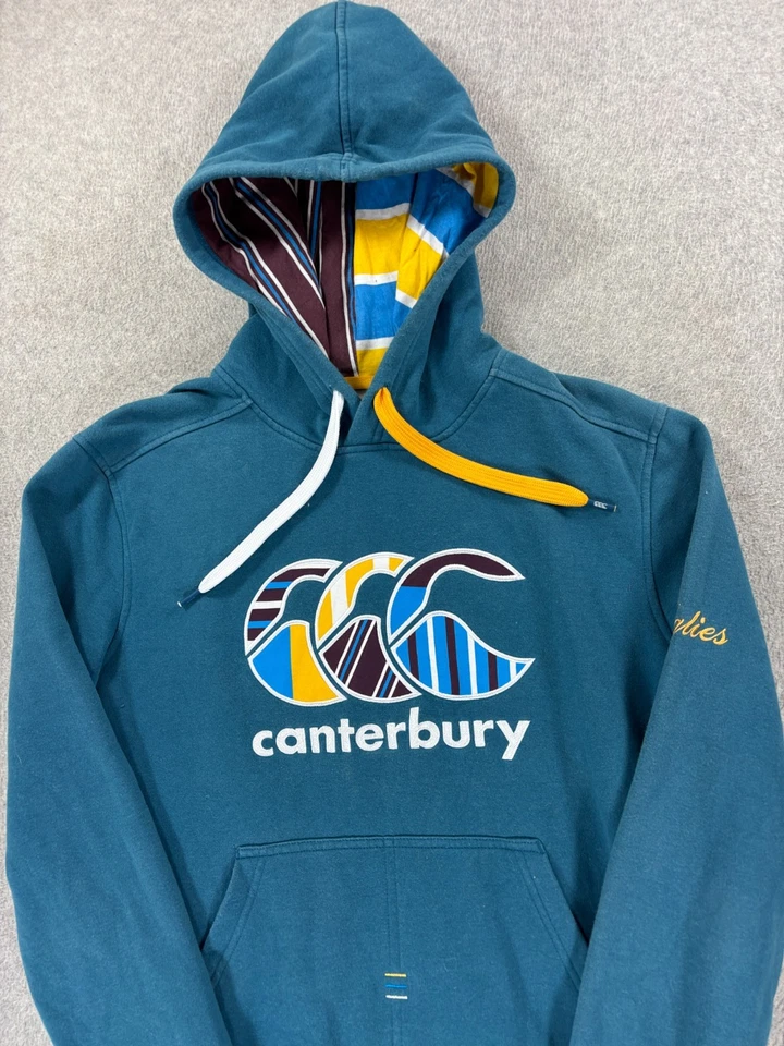 Canterbury Of New Zealand Uglies Stitched Logo Hoodie Sweatshirt (Men's Small) - Image 2 of 4