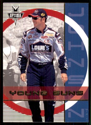 2002 Press Pass Optima Gold #G47 Jimmie Johnon