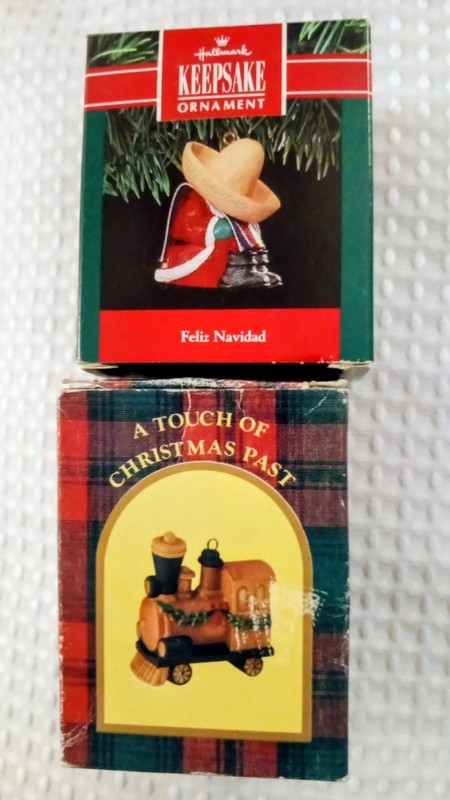 Hallmark Feliz Navidad 1991 Chili Pepper /Russ   A Touch of Christmas Past Train
