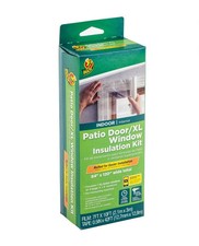 Duck Brand 84 in x 120 in Patio Door / XL Indoor Window Insulation Film Kit