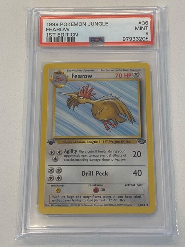Fearow (1st Edition) graded PSA 9 for sale on eBay
