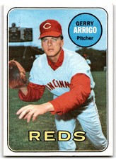 1969 Topps #213 Gerry Arrigo Cincinnati Reds