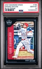 2021 DIAMOND KINGS BLUE FRAME #165 SHOHEI OHTANI PSA 10