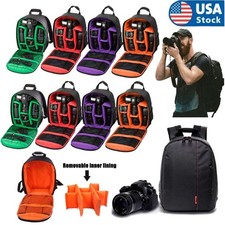 Digital Camera Sling Backpack Shoulder Bag for Canon Nikon Sony DSLR Waterproof