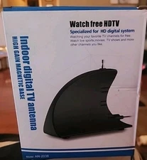 🔥Brand New INDOOR DIGITAL TV ANTENNA HIGH GAIN MAGNETIC BASE🔥